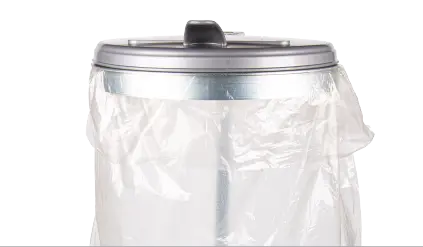 Refuse and plastic sacks with the Blue Angel label